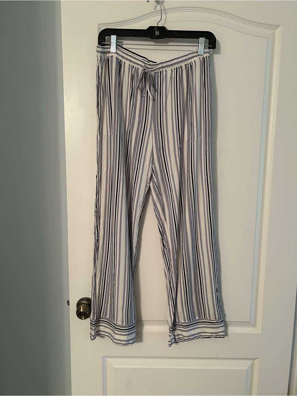 NWOT soma Striped Wide-Leg Lounge Pants small